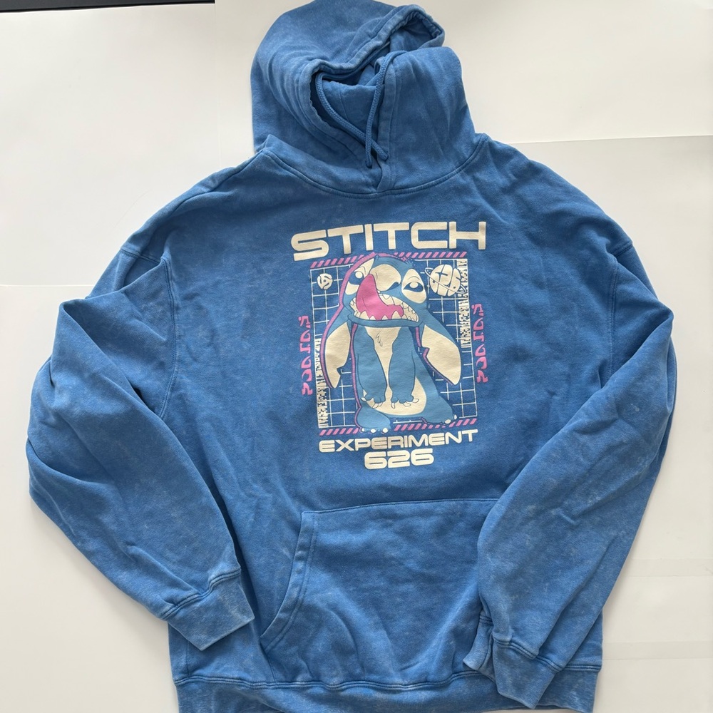 Stitch Experiment 626 Blue Hoodie